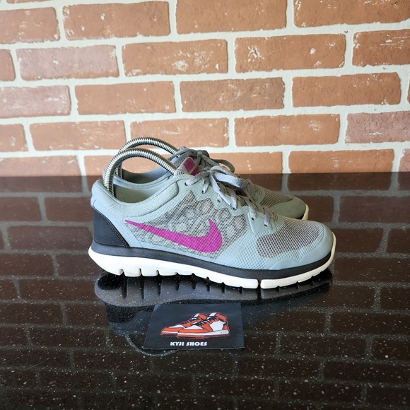 Nike Shoes - Nike Womens Flex 2015 Run 709021-003 Gray Running Shoes Size 7